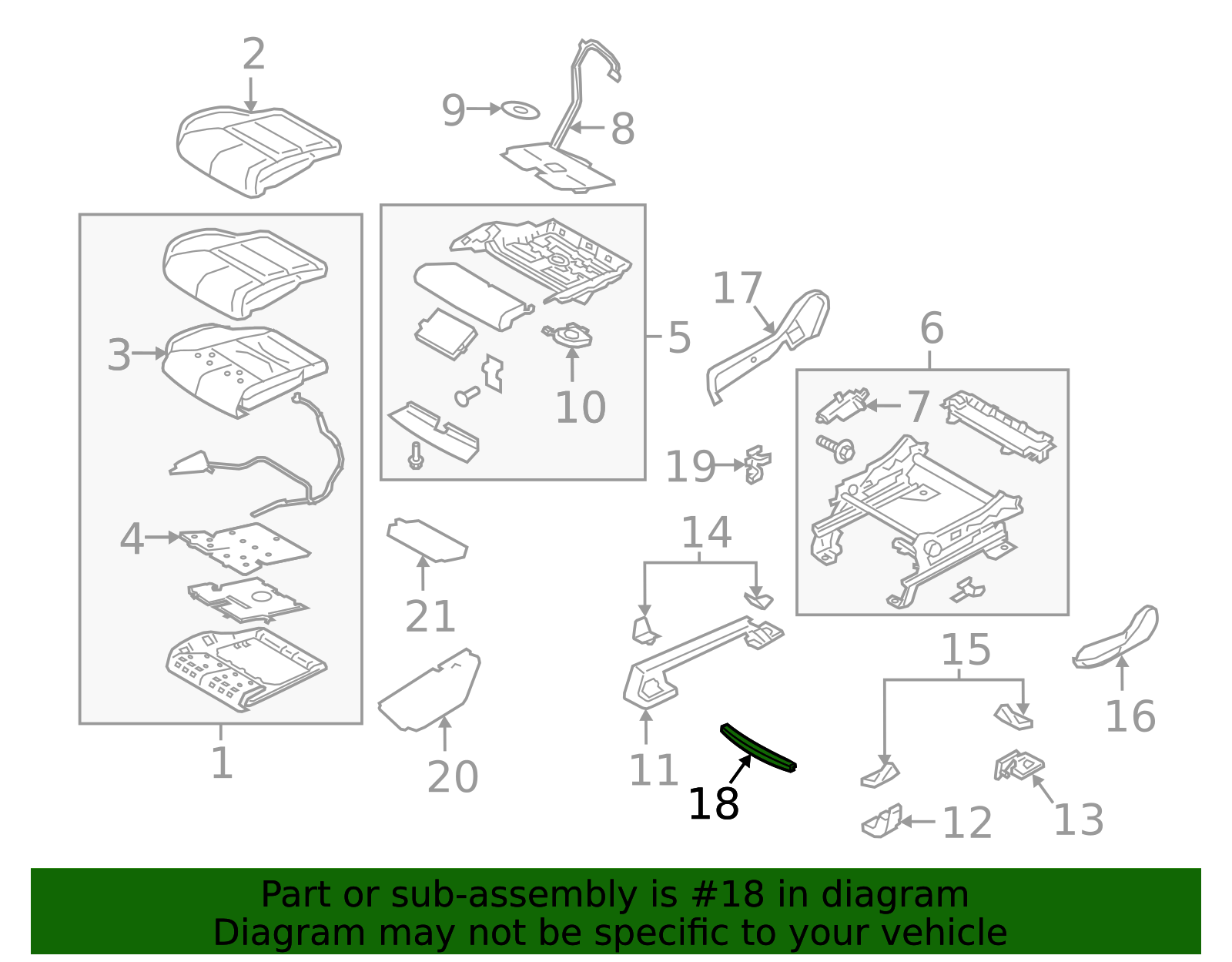 Front Trim - Ford (GD9Z-54647K11-AA)