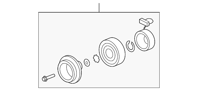 Air Conditioning Clutch Kit - GM (37183466)