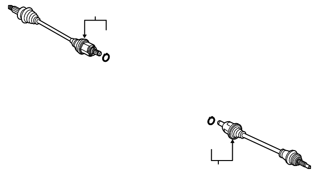Axle Assembly - Ford (HG9Z-4K138-B)