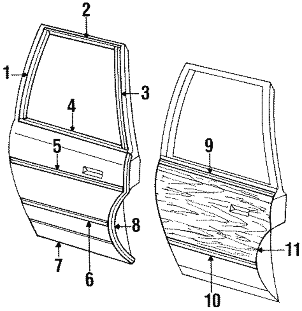 Reveal Molding - GM (20306231)