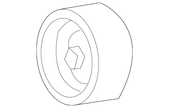 Motorcraft™ Accessory Drive Belt Idler Pulley - Ford (YS-250)