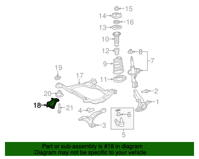 Discount 5103608010 OEM 20042020 Toyota Sienna Engine Cradle Brace
