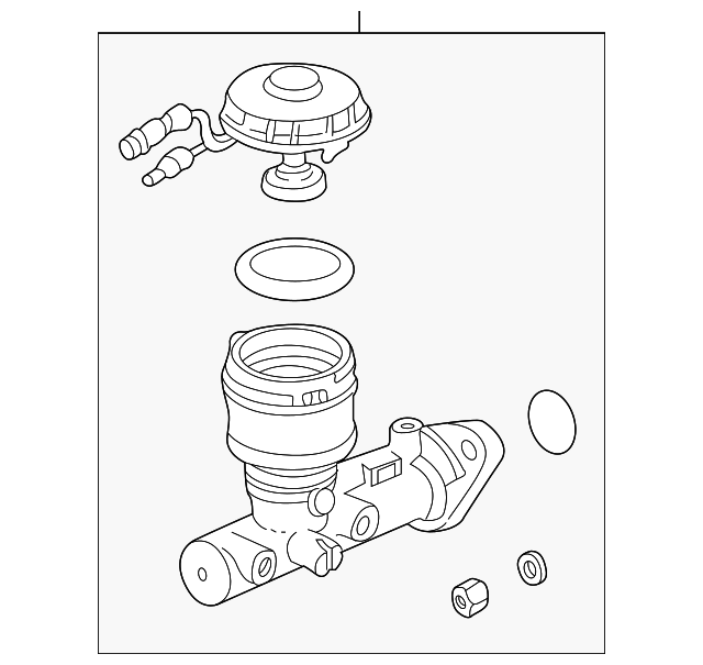 Brake Master Cylinder ACURA NSX 1995-2005 46100-SL0-954 Brake Master Cylinder ACURA NSX 1995-2005 46100-SL0-954