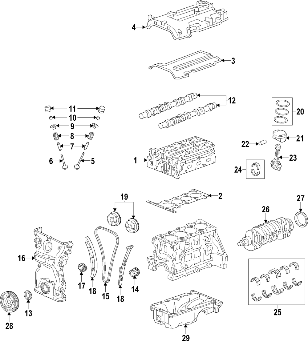 Valve Spring Retainer - GM (96990219)