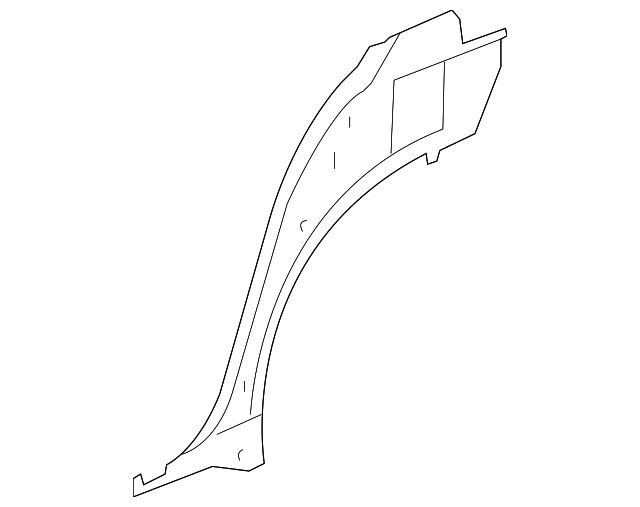 Panel, Quarter Inner Lower Front - GM (10368939)