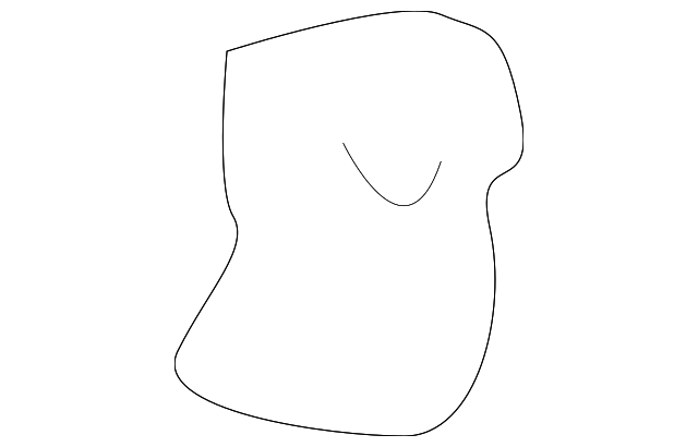 Front Seat Back Finish Panel Clip - GM (84069241)