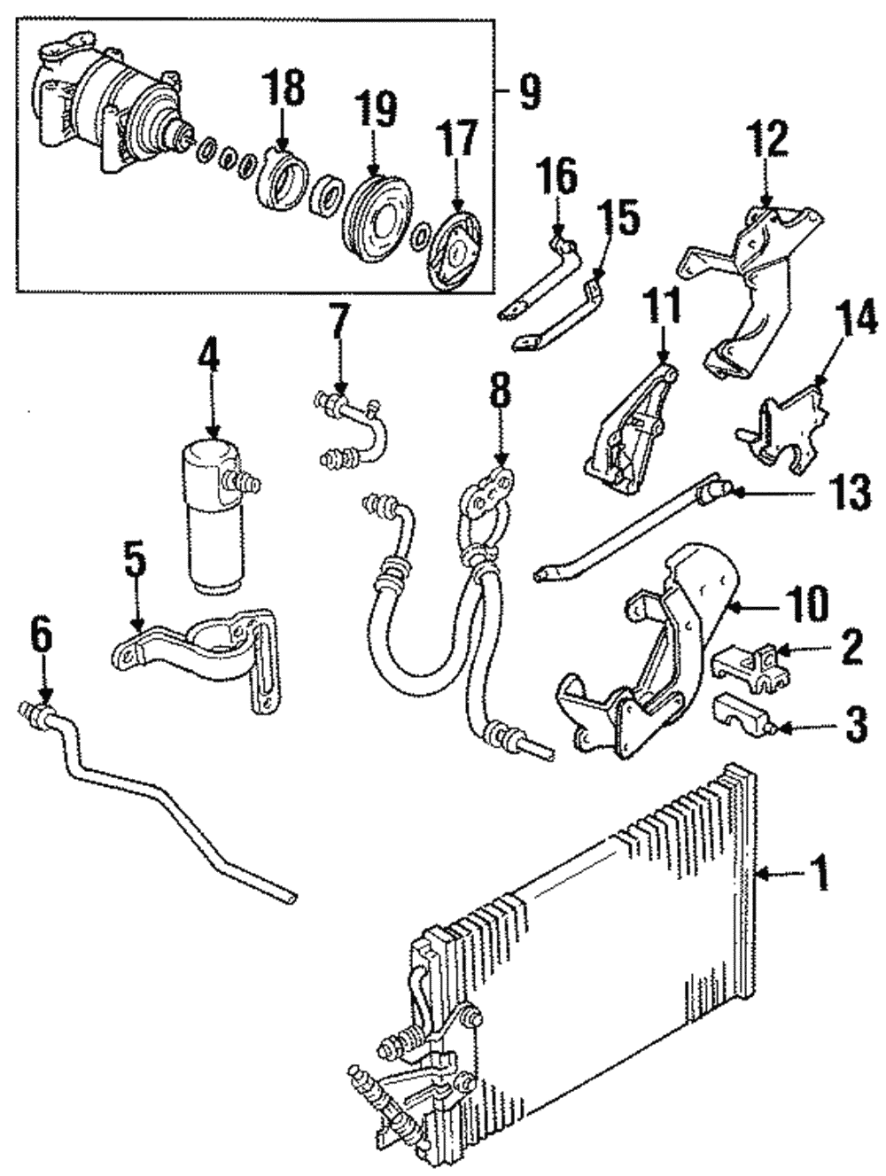 A/C Compressor Clutch Coil - GM (89019188)