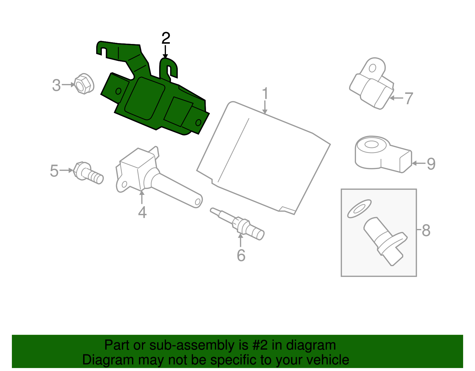 Bracket - Scion (SU003-00423)