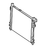 Radiator - Mercedes-Benz (171-500-00-03)