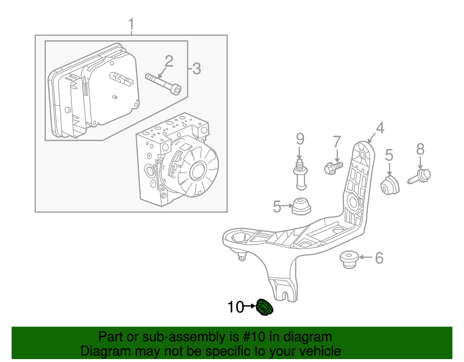 Multi-Purpose Nut - GM (11546437)
