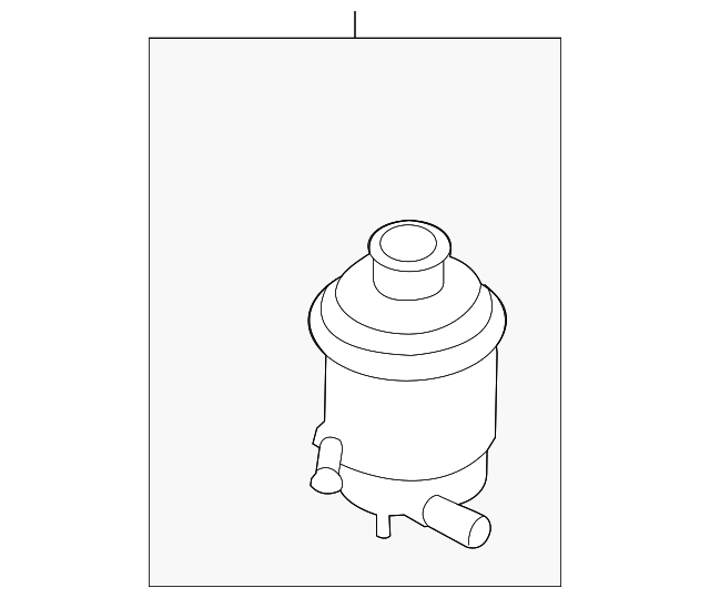 20102011 Kia Soul Power Steering Pump Reservoir 57150 2K000 OEM