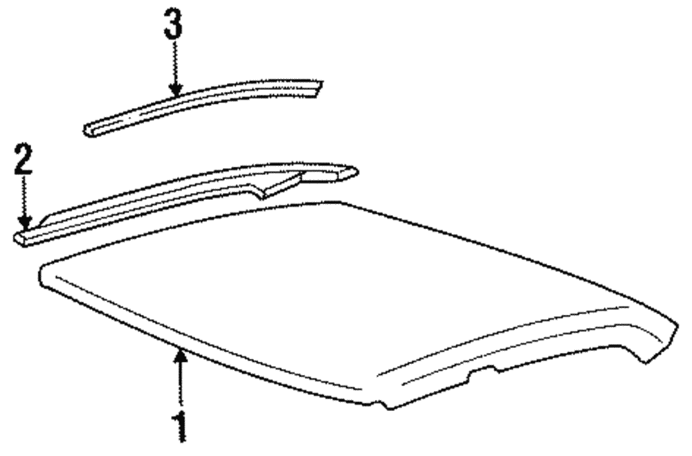 Drip Molding - GM (25653443)
