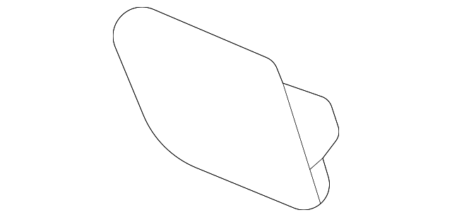 Black Liftgate Latch Release Adapter Hole Plug - GM (84449166)
