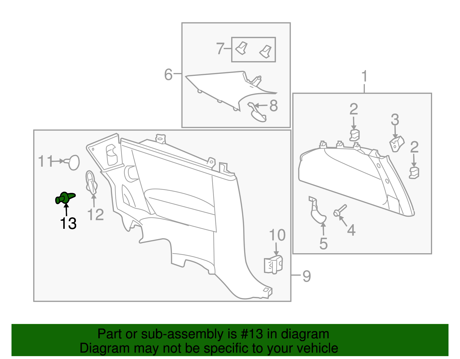 Multi-Purpose Retainer - GM (20510029)