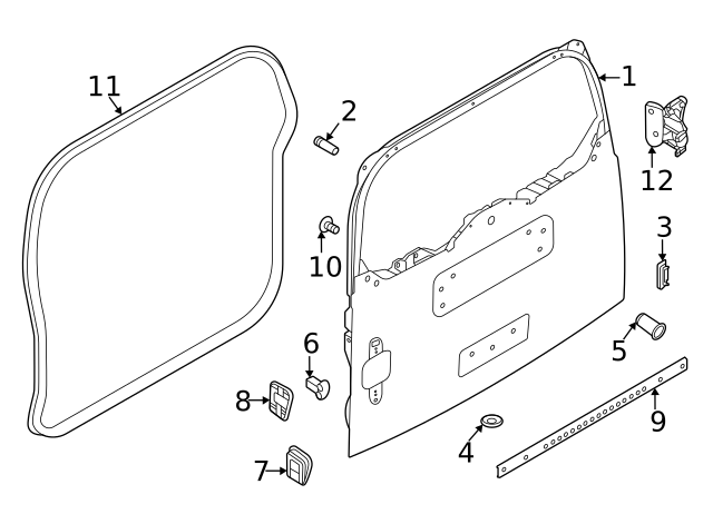 Genuine OEM Lower Seal Part# LR132381 Fits 2020-2023 Land Rover 
