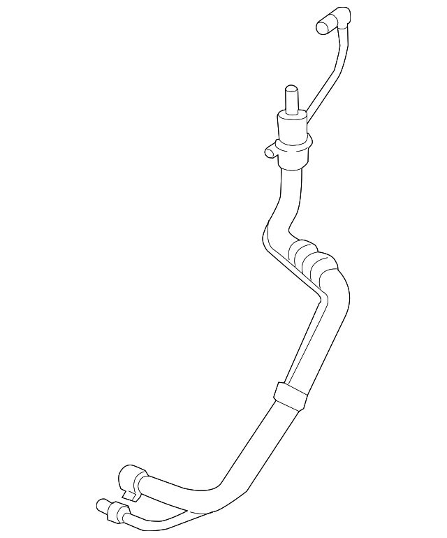 20112016 Ford Vacuum Hose BC3Z9C493B Varsity Ford