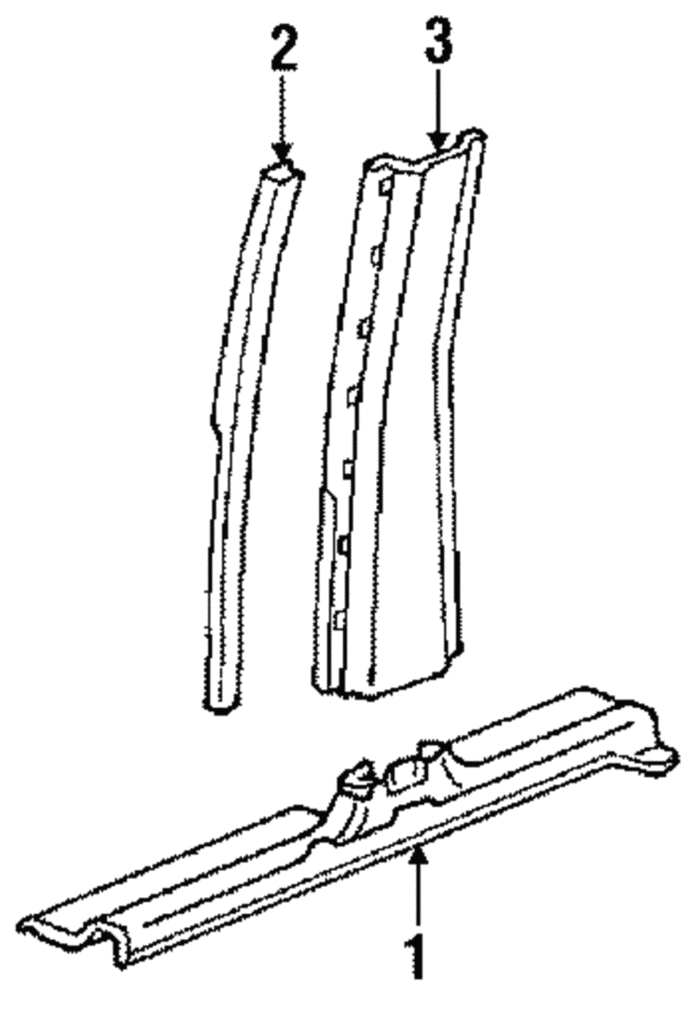 Pillar Trim - GM (20654155)
