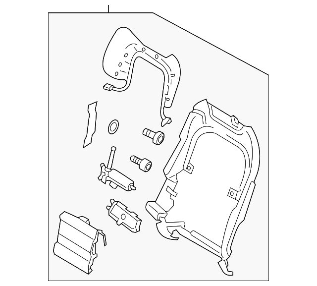 Support Frame - Ford (GD9Z-5461018-CL)