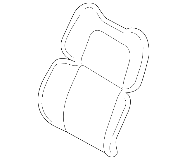 Seat Back Cover - Ford (GD9Z-5464416-FF)