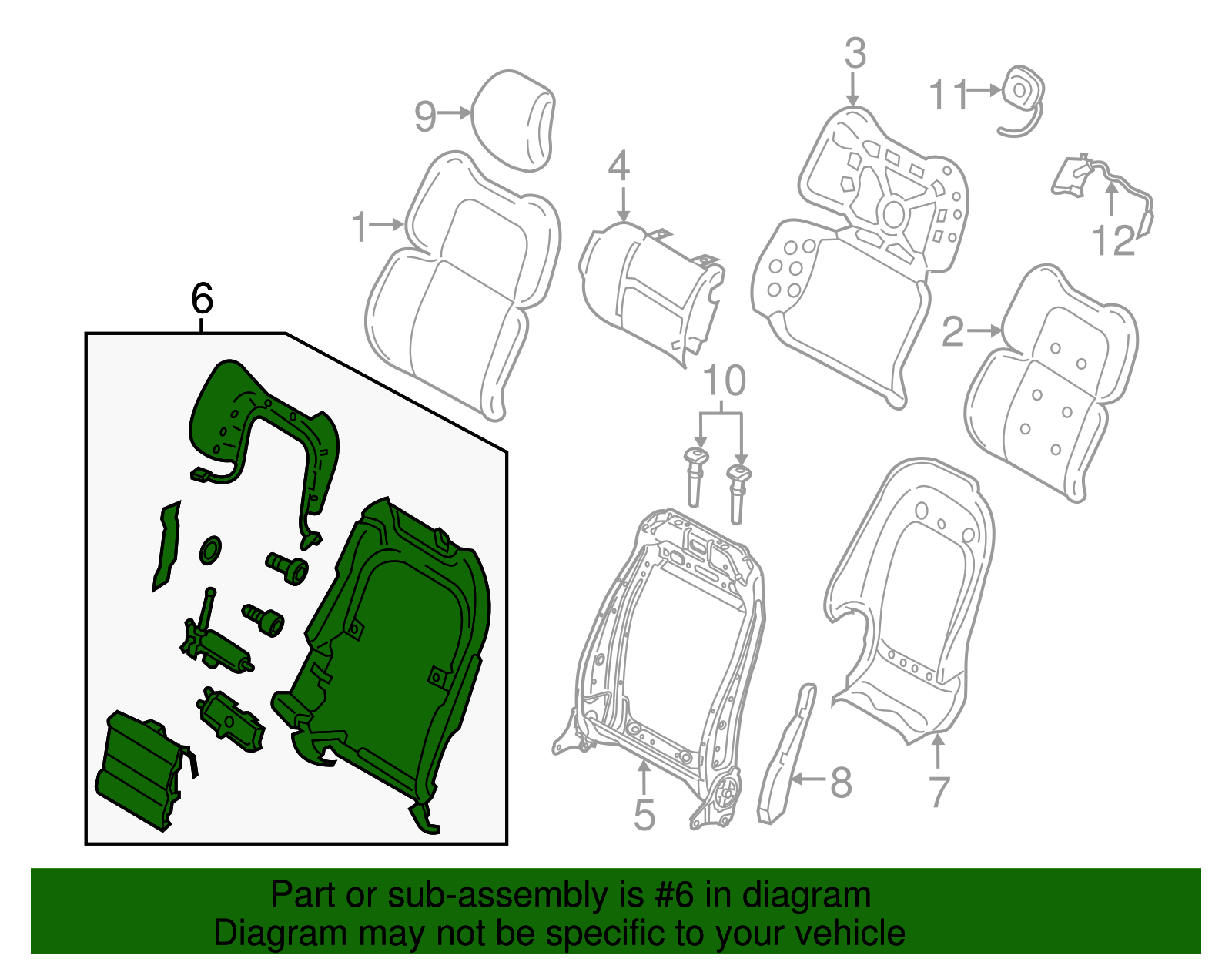 Support Frame - Ford (GD9Z-5461018-CL)