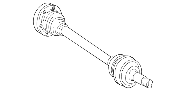 9073306002 - Axle Assembly 2015-2023 Mercedes-Benz | Mercedes-Benz  