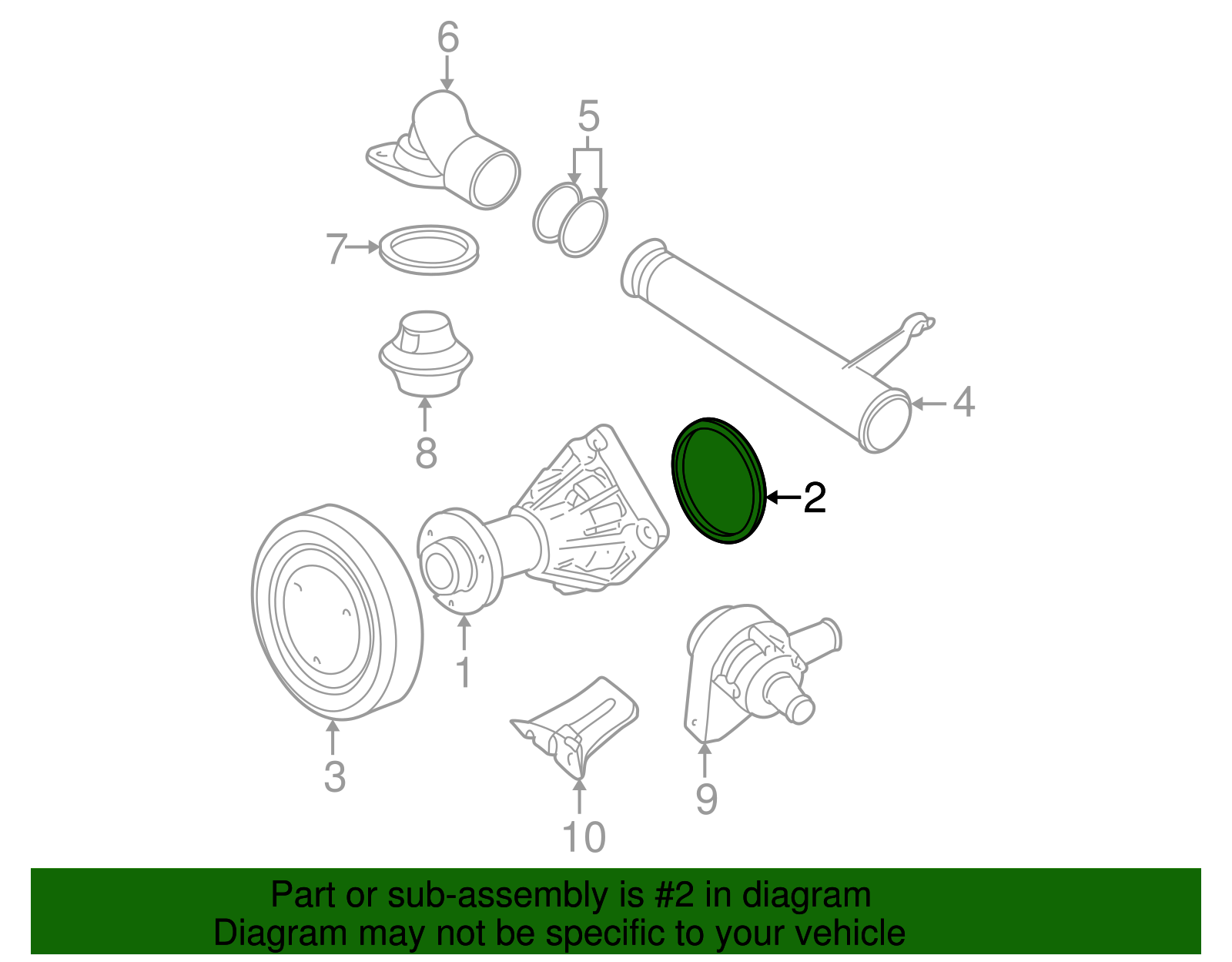 Water Pump O-Ring - Cadillac (90354908)