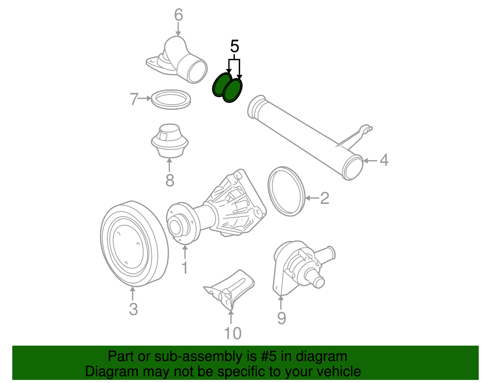 Engine Coolant Thermostat Housing O-Ring - GM (9129999)