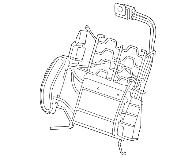 23157445 GM Driver Seat Back Lumbar Support GM Parts Store