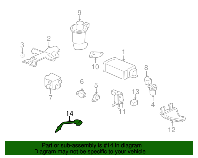 Genuine OEM Acura Oxygen Sensor Part 36531P8EA11 Acura Parts For