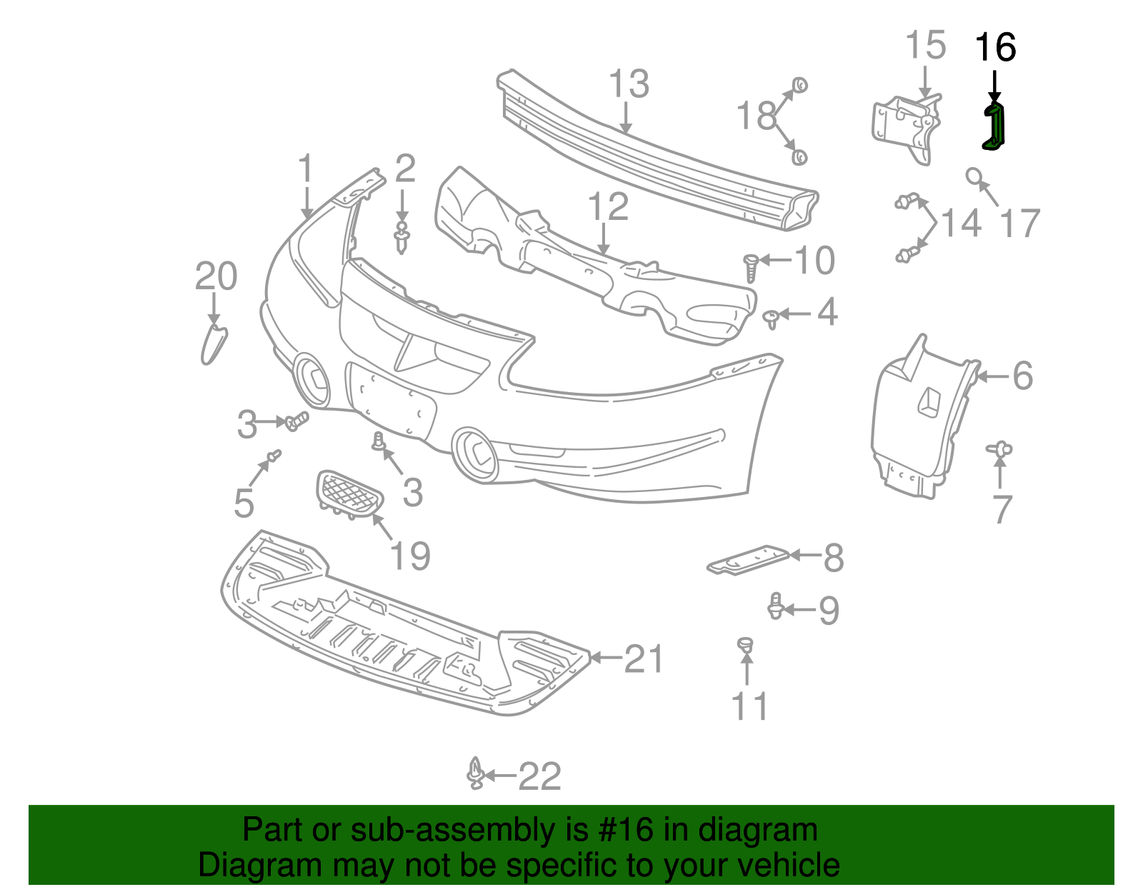 Stud Plate - Buick (25742594)