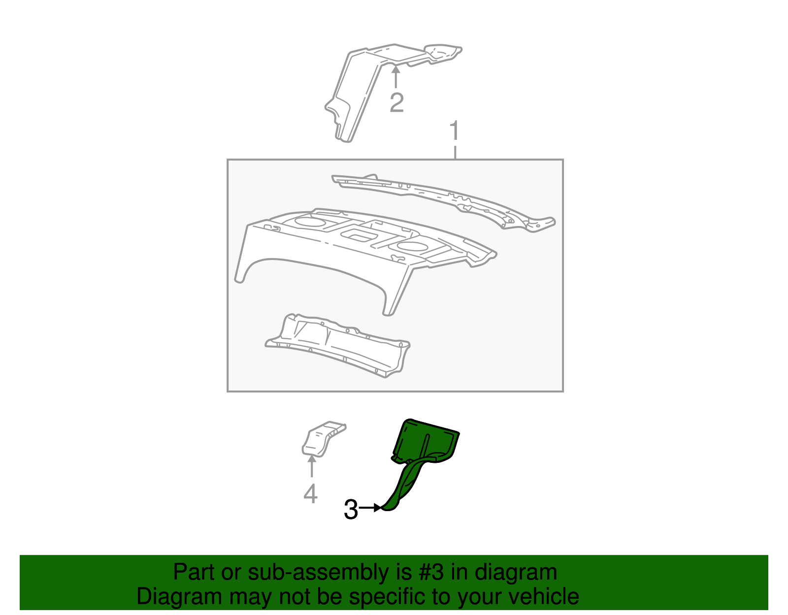 Outer Reinforced - Ford (XW4Z-5446610-AB)