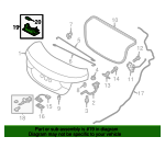 2009-2025 Hyundai Trunk Lamp Assembly 92601-3M000 | OEM Parts Online