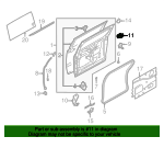 Genuine Nissan Roller Assembly 82410-ZM10A