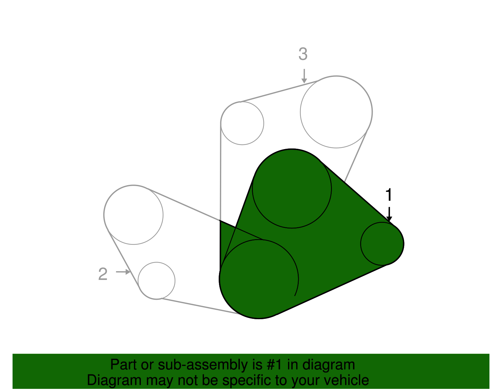 Alternator Belt - Toyota (99365-20890-83)