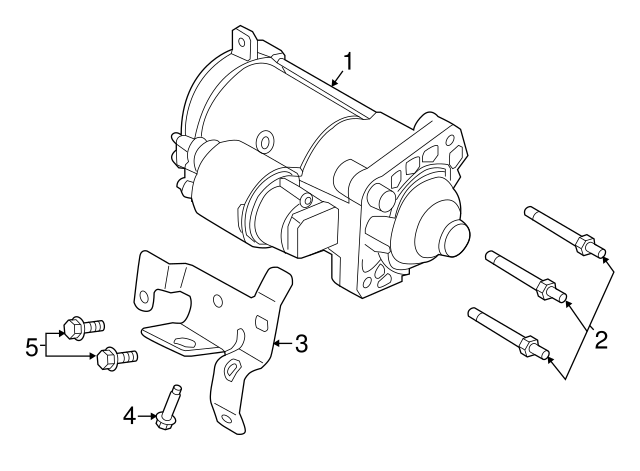 2015-2023 Volvo Starter Motor 36010805 | OEM Parts Online