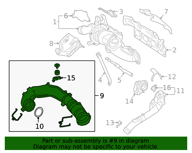 2600904600 Clean Air Line MercedesBenz USA Parts