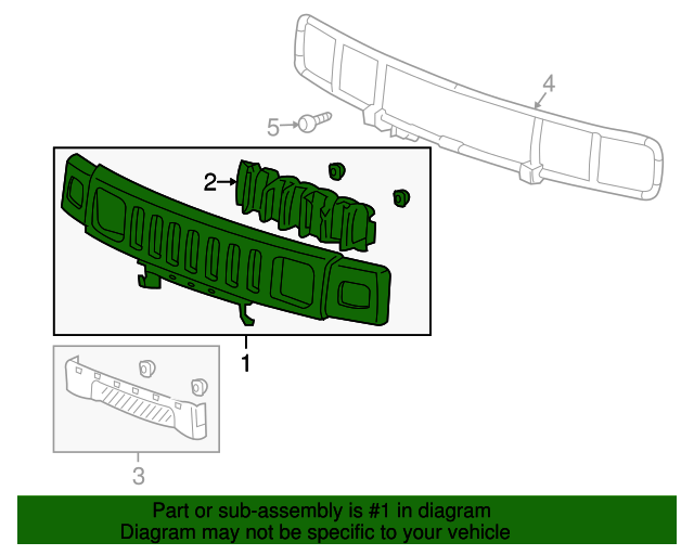 20082009 Hummer H2 Bright Chrome Front Grille with Cover and Clips