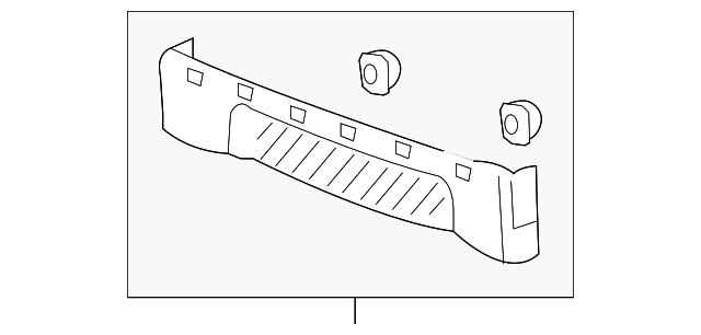 Front Lower Grille - GM (20856213)