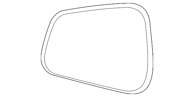 Driver Side Door Mirror Glass - GM (95183209)