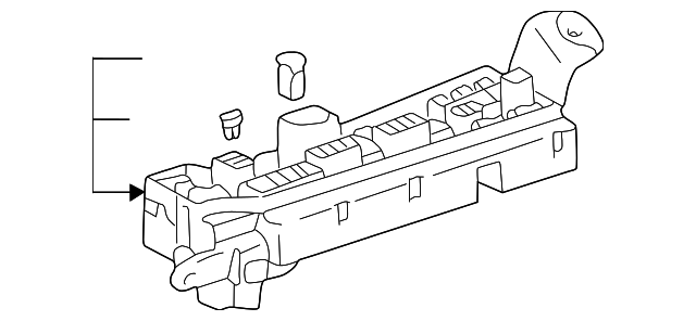 Toyota 82734-02010 Center Junction Block