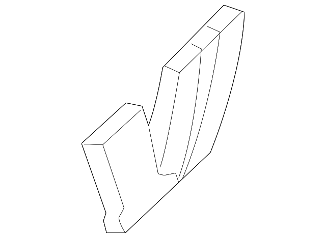 Rear Compartment Lid Marketing Name Plate - Cadillac (84139932)