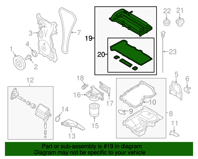 LFE210210C Valve Cover 20062015 Mazda MX5 Miata Werner Mazda Parts