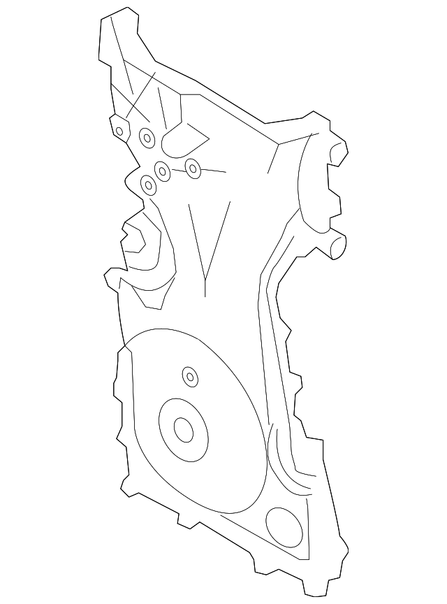 20092015 Mazda MX5 Miata Engine Timing Cover LFE210500B