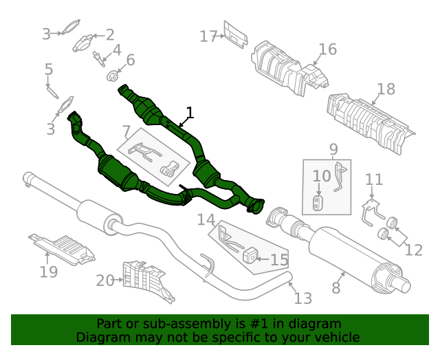 Converter Assembly LK4Z5F250L