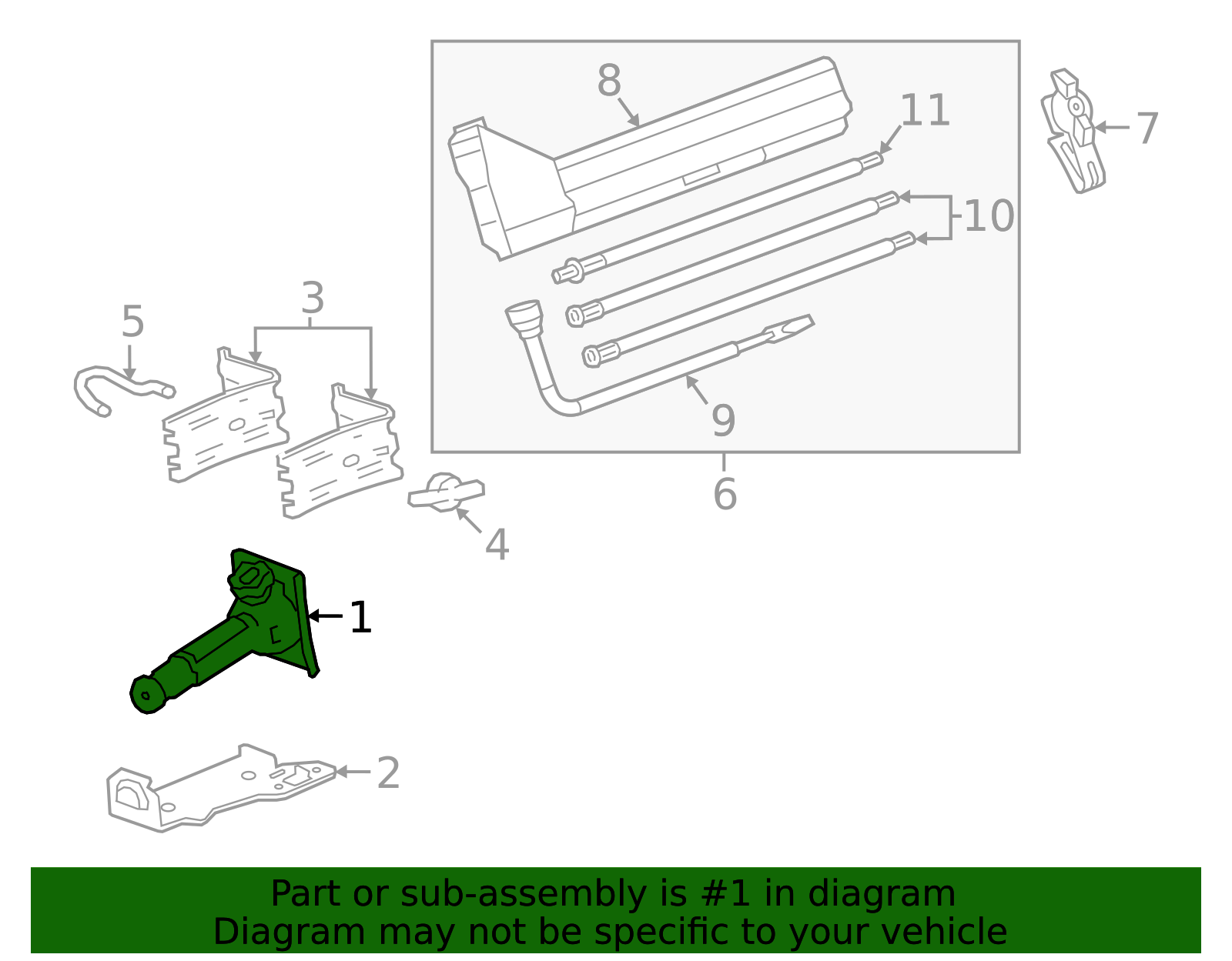 Floor Jack - GM (87854871)