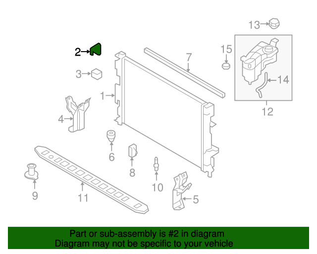 Genuine Volvo Upper Retainer 30723366
