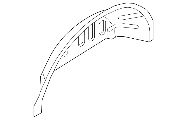 2020-2024 Nissan Kicks Inner Wheelhouse G6751-5RWMA | Nissan Parts Plus