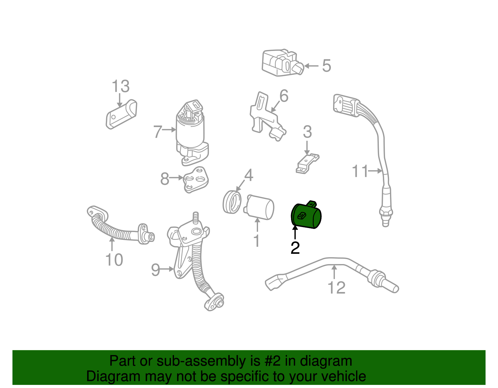 Vapor Canister Housing - GM (25657825)