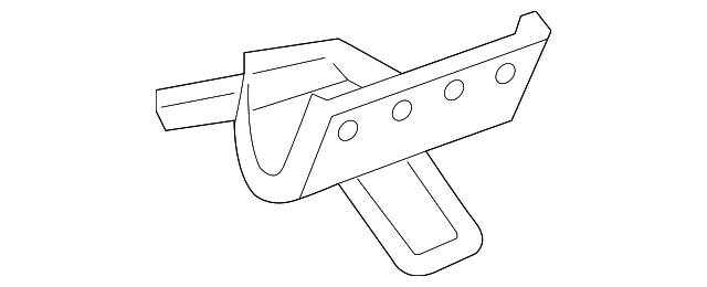 Instrument Panel Compartment Door Latch Striker - GM (95055064)