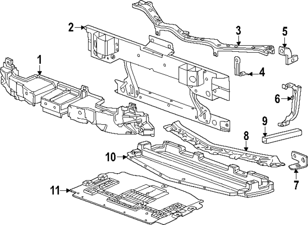 F Bracket - GM (87850540)